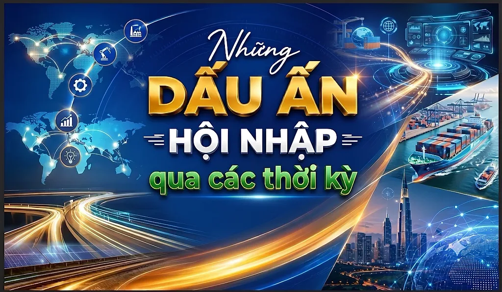 Infographic | Dấu ấn hội nhập qua các thời kỳ — EFTA