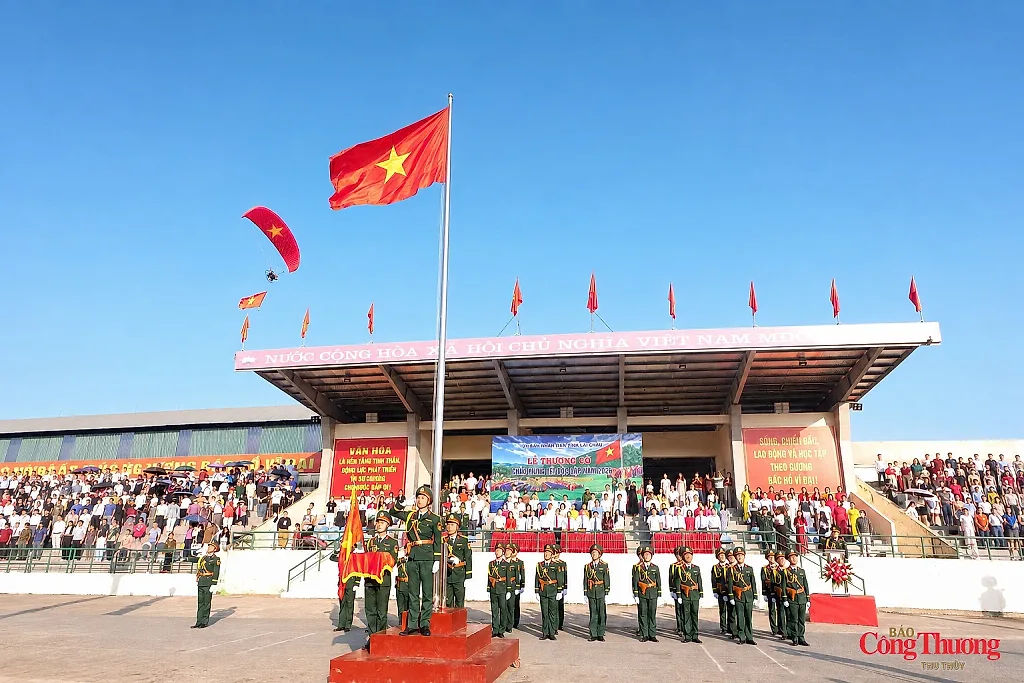 Lai Châu tổ chức Lễ thượng cờ trang nghiêm và nhiều hoạt động mừng Quốc khánh 2/9