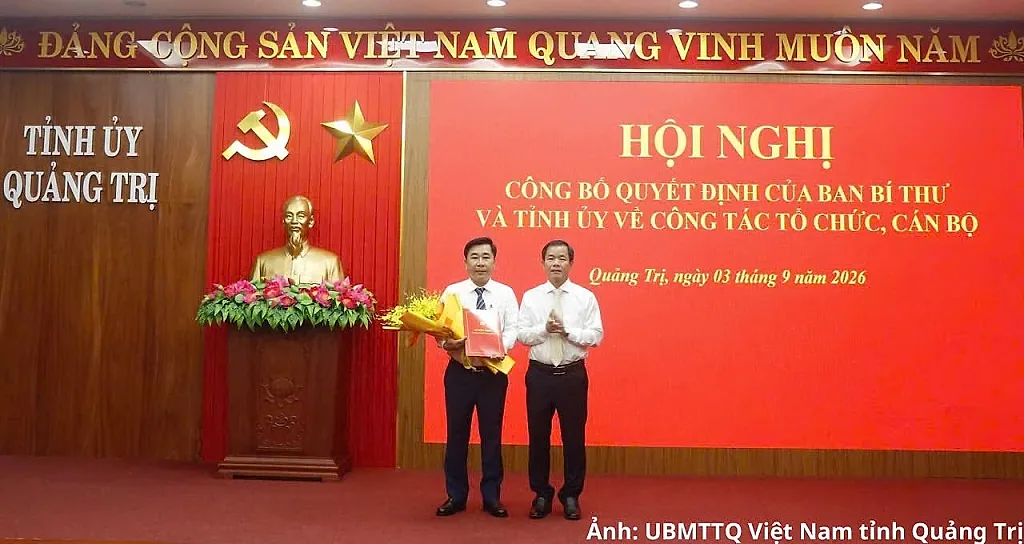 Quảng Trị kiện toàn tổ chức, cán bộ, bổ sung nhân sự Ban Thường vụ Tỉnh ủy