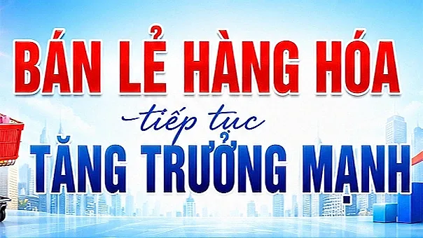 Infographic | Bán lẻ hàng hóa tiếp tục tăng trưởng mạnh — Cục Thống kê
