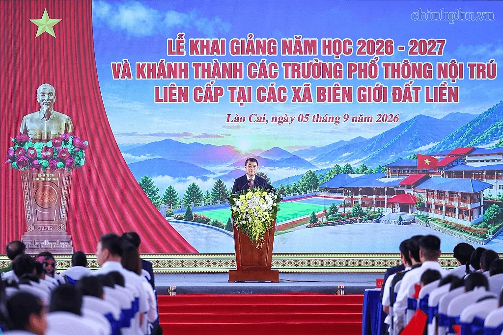 Phát biểu của Thủ tướng Chính phủ tại lễ khai giảng năm học 2026-2027