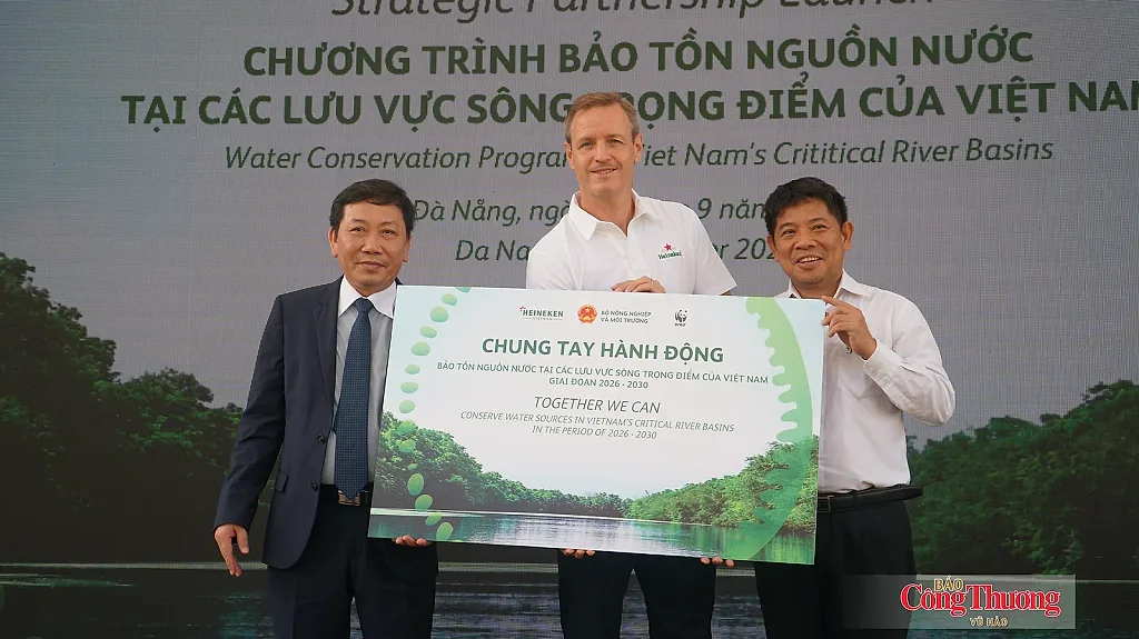 Mở rộng dự án bảo tồn nguồn nước tại các lưu vực sông trọng điểm