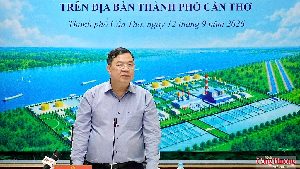 Phó Thủ tướng Thường trực Phạm Gia Túc làm việc với Cần Thơ về các dự án năng lượng