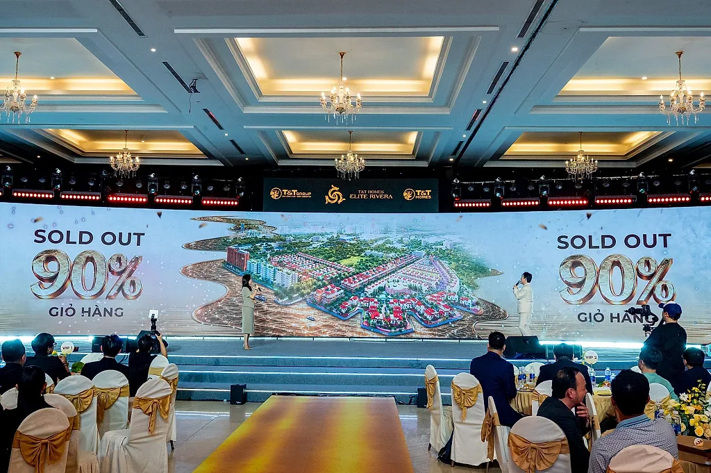 Hơn 2 giờ mở bán, T&T Homes Elite Rivera Vĩnh Long “sold out” hơn 90% giỏ hàng