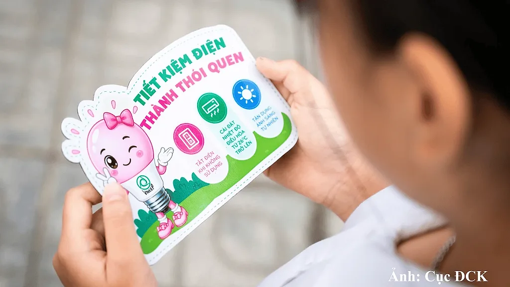 Hình thành thói quen sử dụng năng lượng tiết kiệm từ học đường