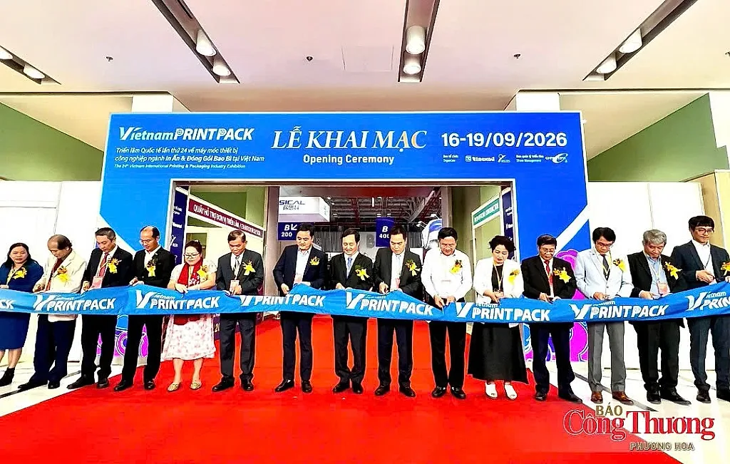 VietnamPrintPack 2026 thu hút gần 300 doanh nghiệp tham dự