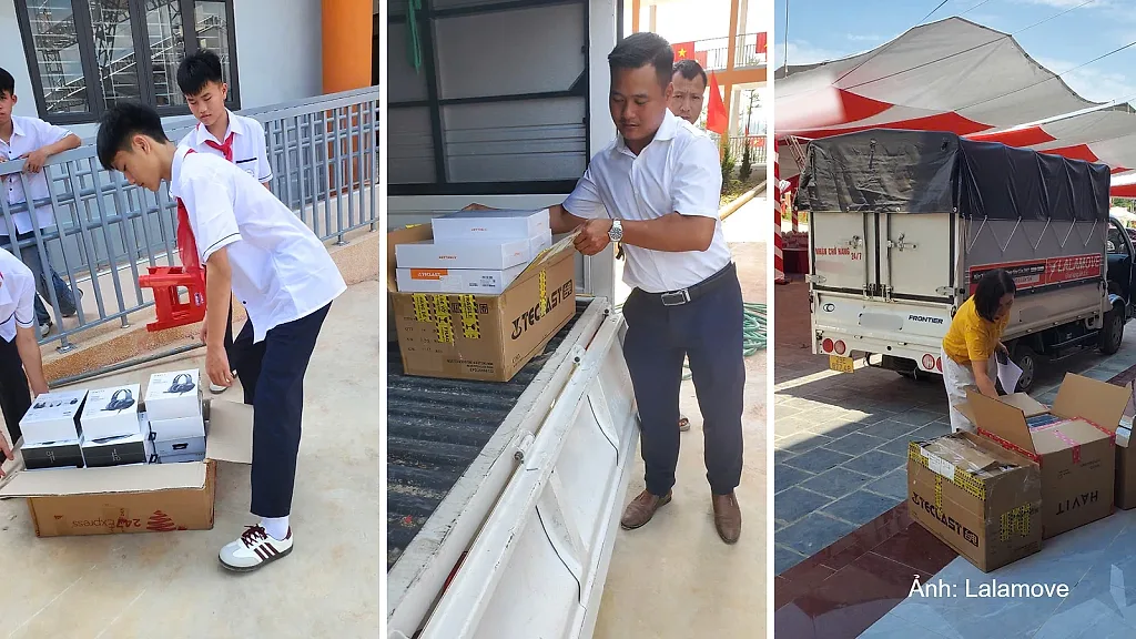 Lalamove đồng hành cùng trẻ em vùng xa tại 25 trường học mùa tựu trường