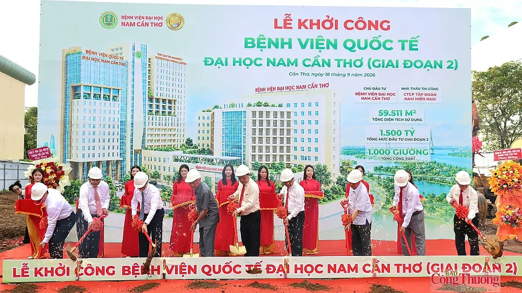 Cần Thơ khởi công 2 công trình an sinh xã hội hơn 2.000 tỷ đồng