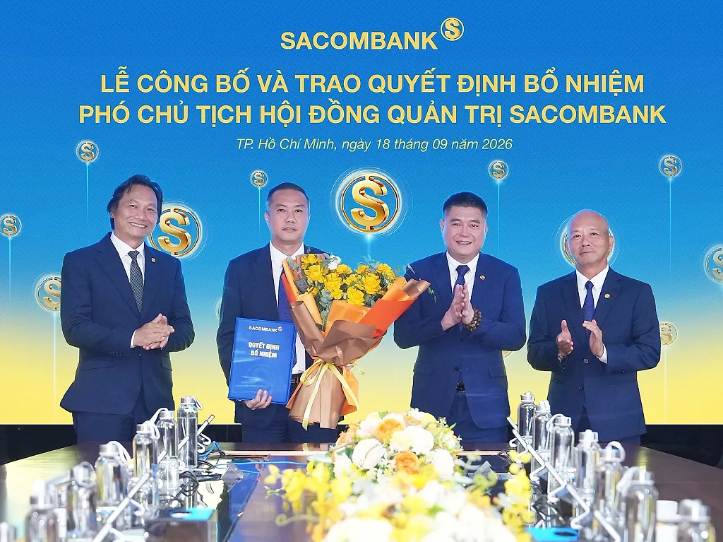 Ông Nguyễn Xuân Vũ được bầu làm Phó Chủ tịch HĐQT SACOMBANK