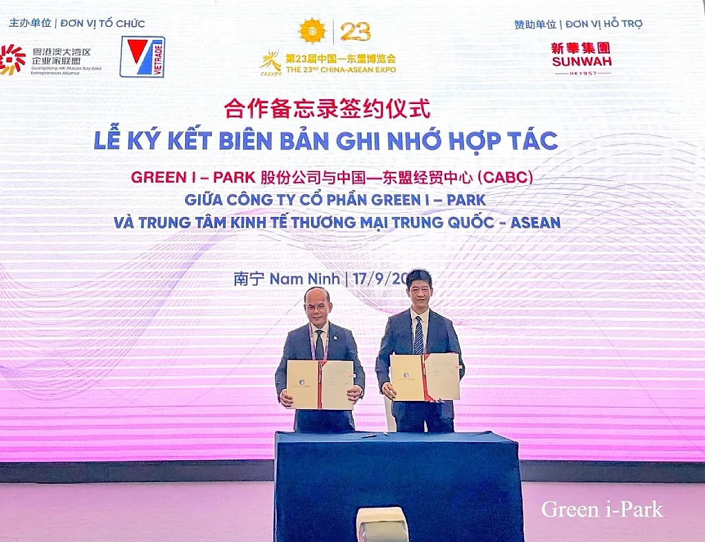 Green i-Park mở rộng hợp tác thương mại tại Nam Ninh