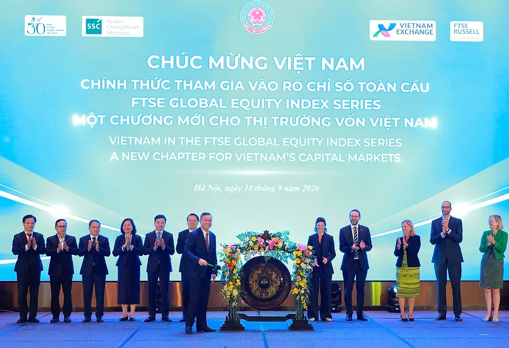 Việt Nam chính thức tham gia rổ chỉ số toàn cầu của FTSE Russell