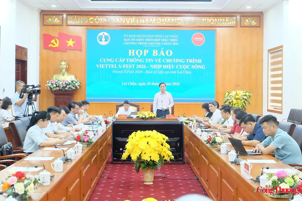 Lai Châu quảng bá du lịch từ chuỗi sự kiện văn hóa Viettel Y-Fest 2026