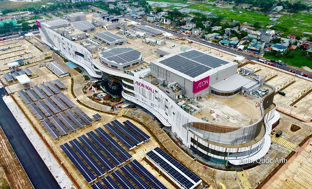 AEON MALL Thanh Hóa gấp rút hoàn thiện, chuẩn bị đón khách