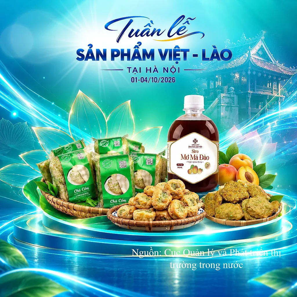 Đặc sản Việt hội tụ tại Tuần lễ sản phẩm Việt - Lào