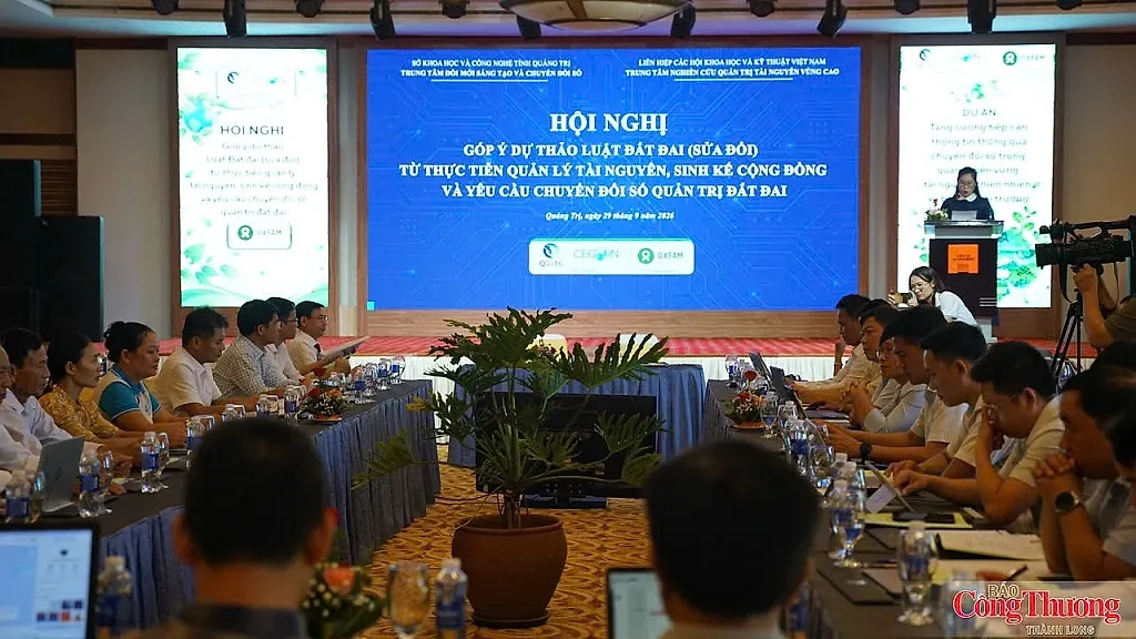Góp ý Dự thảo Luật Đất đai (sửa đổi), đề xuất liên thông dữ liệu đất - rừng