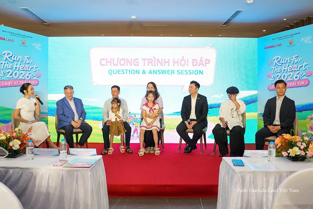 Khởi động giải chạy 'Run For The Heart - Chạy Vì Trái Tim 2026'