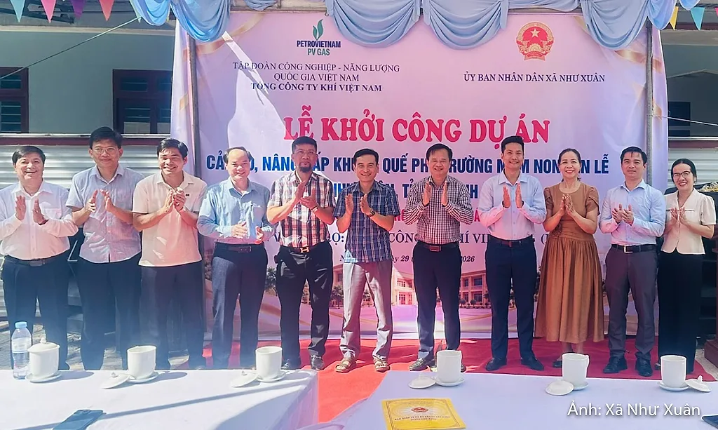 Thanh Hóa: Khởi công dự án trường mầm non gần 5 tỷ đồng