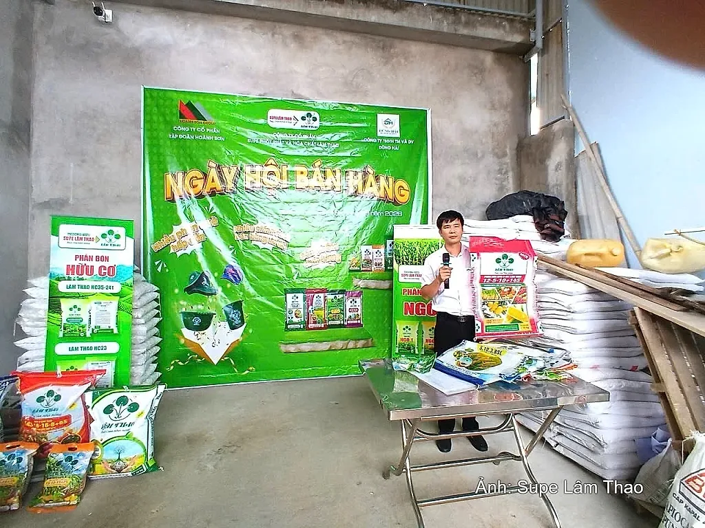 Phân bón Supe Lâm Thao đến gần hơn với nông dân miền Trung