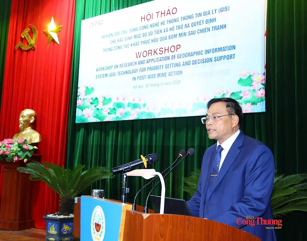 Ứng dụng công nghệ GIS trong khắc phục hậu quả bom mìn