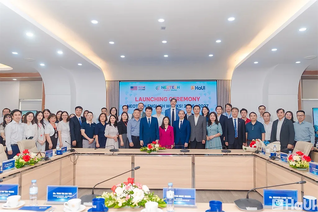 Khai giảng dự án NeoTECH English Works tại Đại học Công nghiệp Hà Nội