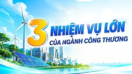 Infographic | 3 nhiệm vụ lớn của ngành Công Thương