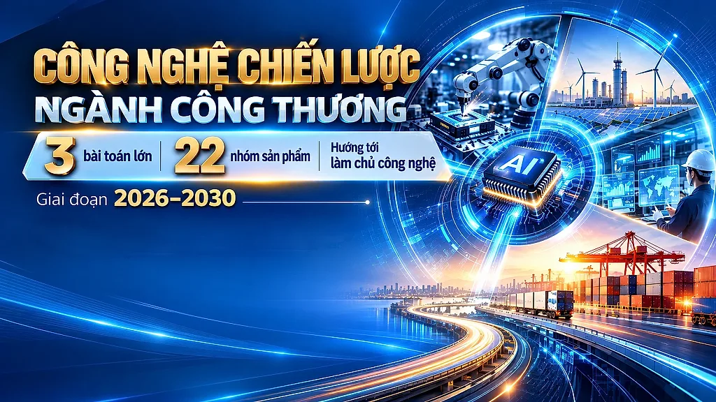 Infographic | Công nghệ chiến lược ngành Công Thương