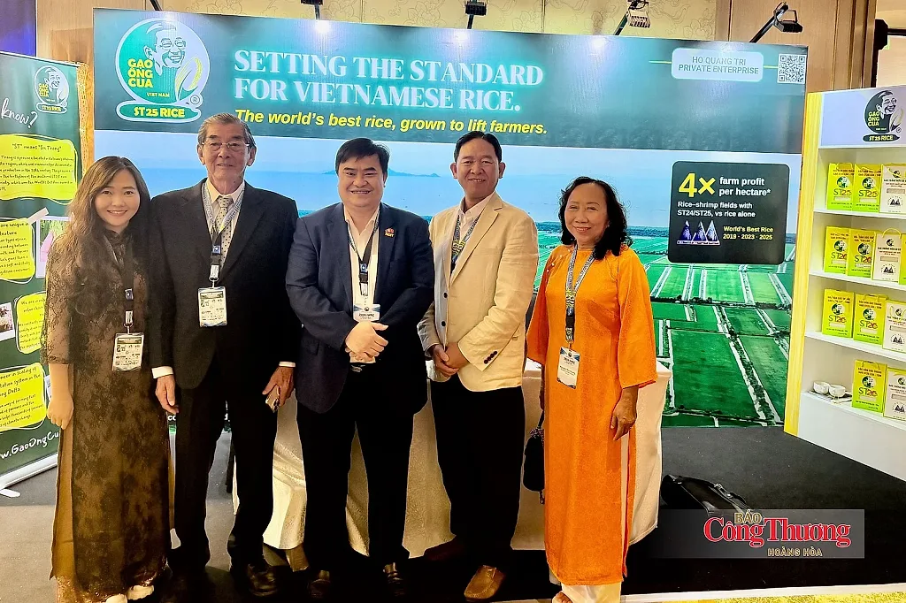 Gạo Ông Cua ST25 đoạt giải Nhì cuộc thi 'Gạo ngon nhất thế giới 2026'