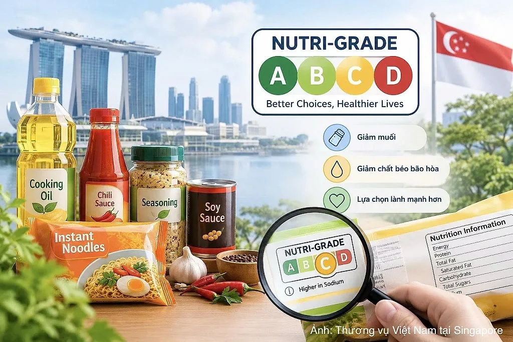 Singapore lùi thời hạn áp dụng Nutri-Grade sang năm 2028