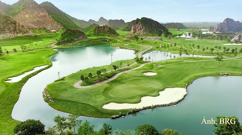 Legend Valley hoàn thiện 36 hố gôn, trở thành sân thứ 10 của BRG Golf