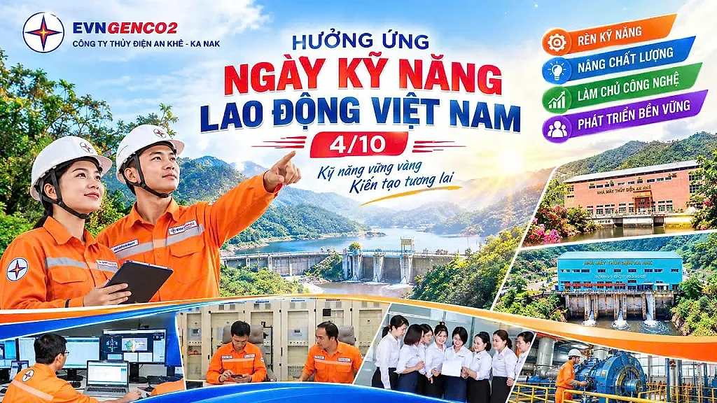 Thủy điện An Khê – Ka Nak nâng cao kỹ năng lao động, làm chủ công nghệ