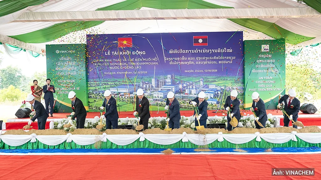 Tái khởi động Dự án khai thác và chế biến muối mỏ tại Lào