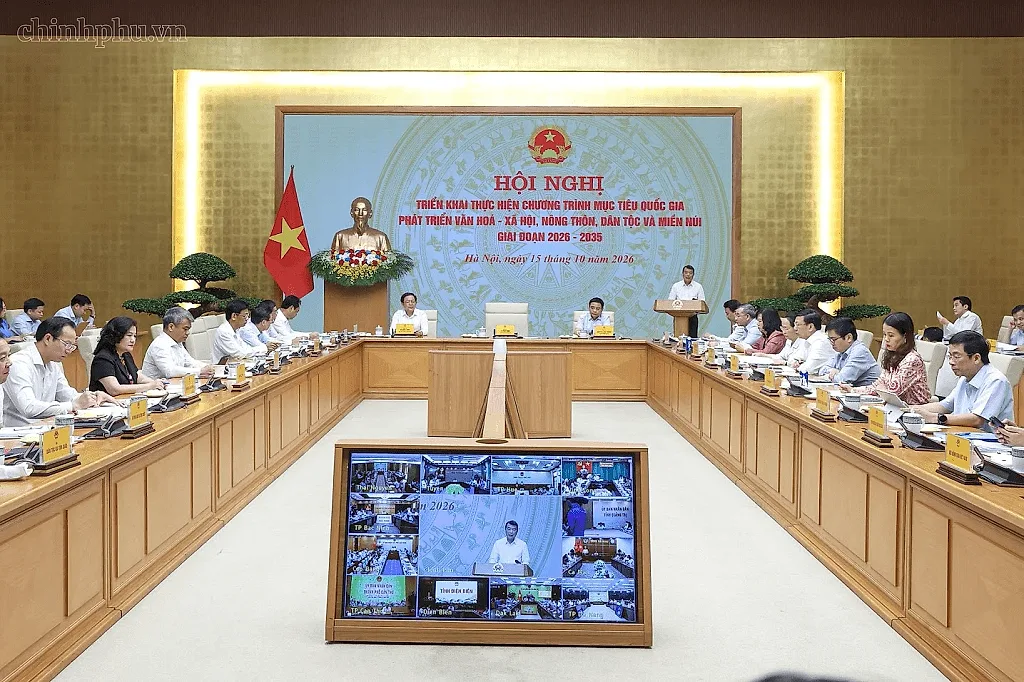 Quyết tâm triển khai có hiệu quả Chương trình mục tiêu quốc gia phát triển văn hóa - xã hội, nông thôn, dân tộc miền núi giai đoạn 2026-2035