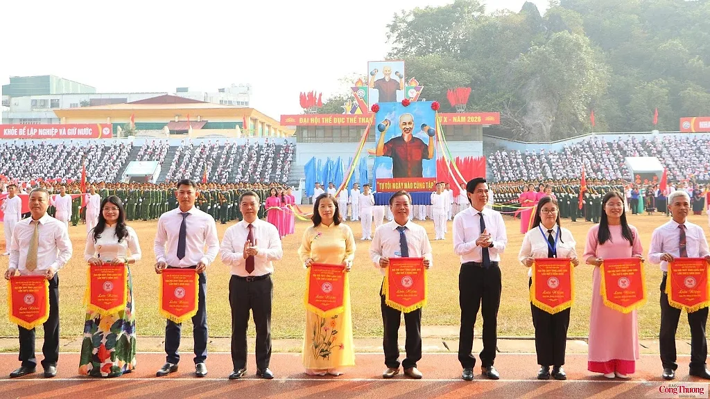 Hơn 2.500 lượt vận động viên tham gia Đại hội thể dục thể thao tỉnh Lạng Sơn