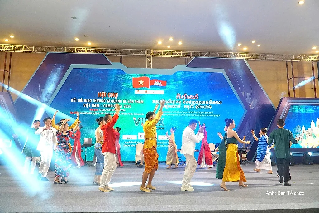 Ấn tượng sắc màu văn hóa Việt tại Videx Cambodia 2026