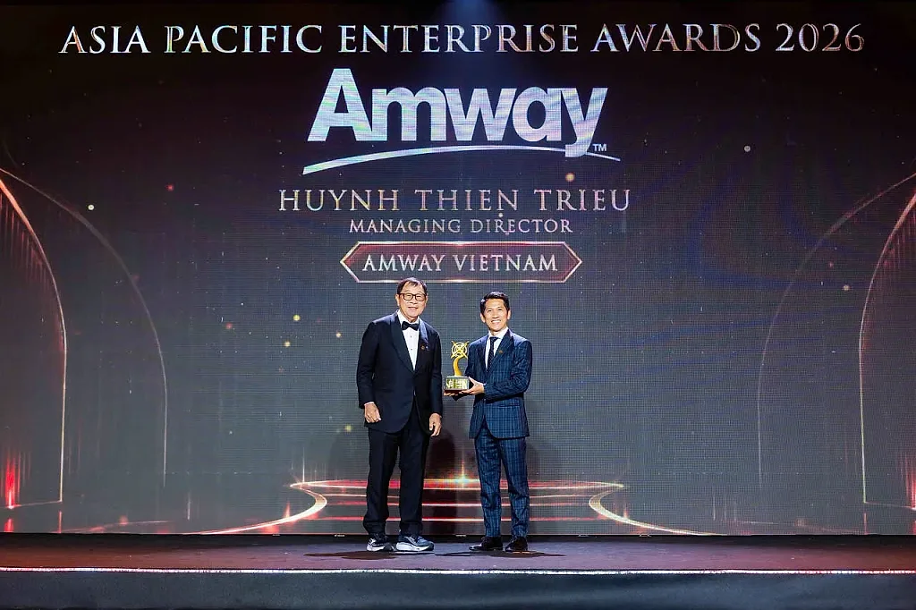 Tổng Giám đốc Amway Việt Nam được vinh danh 'Doanh nhân xuất sắc châu Á 2026'