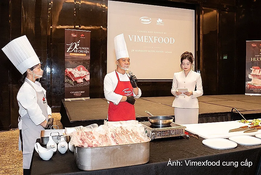 VimexFood đưa tinh hoa thịt bò Canada đến gần thị trường Việt