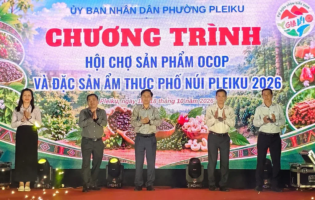 Gia Lai: Khai hội OCOP và đặc sản ẩm thực phố núi Pleiku