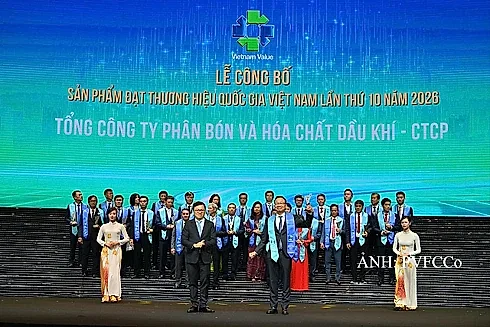 PVFCCo - Phú Mỹ lần thứ 7 liên tiếp đạt Thương hiệu quốc gia Việt Nam