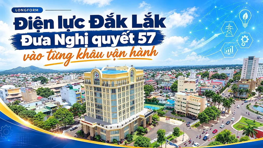 Công ty Điện lực Đắk Lắk: Đưa Nghị quyết số 57 vào từng khâu vận hành