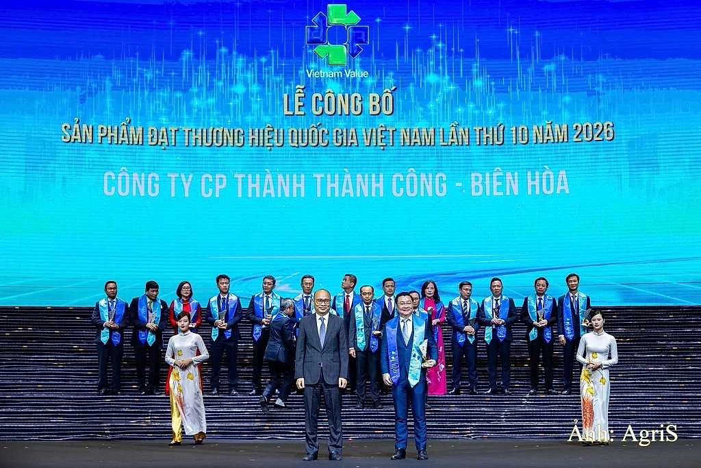 AgriS lần thứ 10 đạt Thương hiệu quốc gia, nâng tầm nông nghiệp Việt