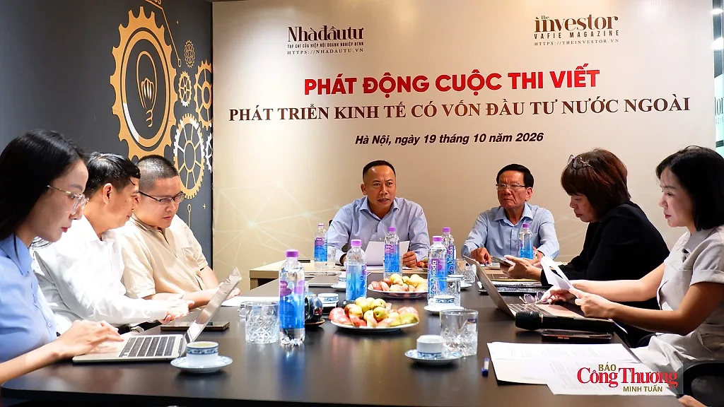 Phát động cuộc thi viết 'Phát triển kinh tế có vốn đầu tư nước ngoài'