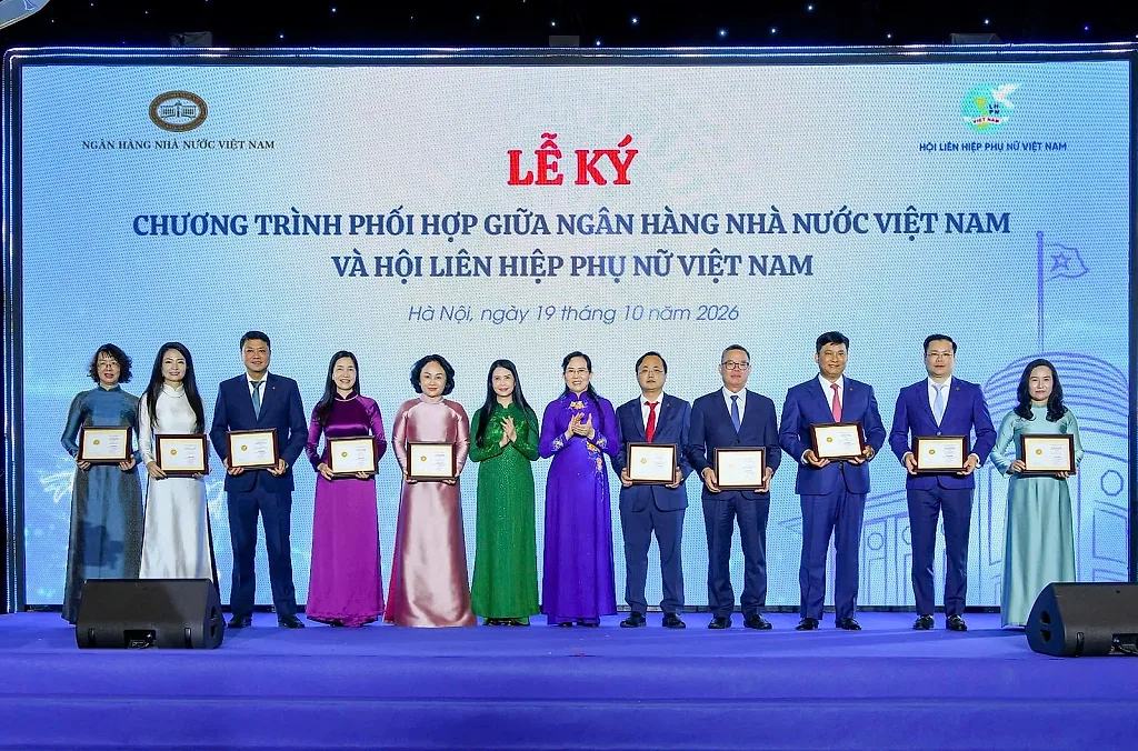 Ngân hàng Nhà nước và Hội Liên hiệp Phụ nữ Việt Nam tăng cường hợp tác giai đoạn 2026-2030