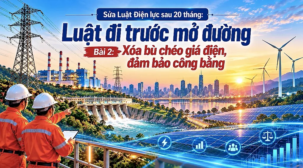 Sửa Luật Điện lực sau 20 tháng: Luật đi trước mở đường - Bài 2: Xóa bù chéo giá điện, đảm bảo công bằng