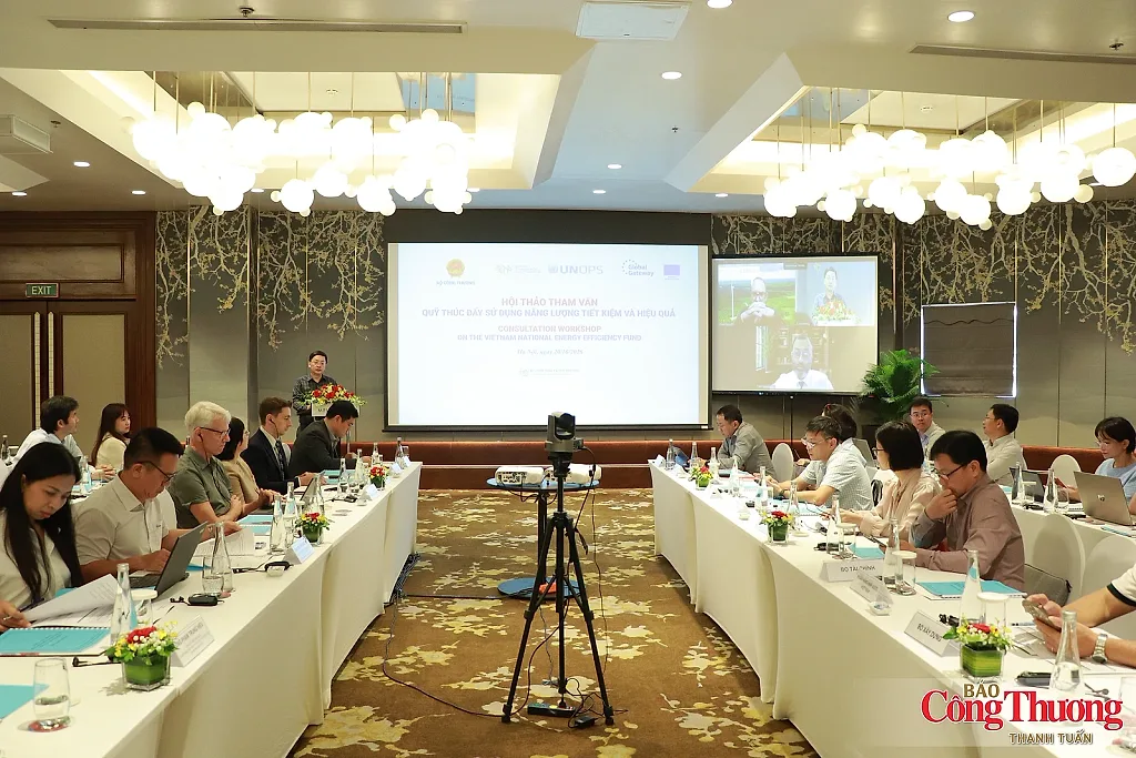 Bộ Công Thương tham vấn Quỹ Thúc đẩy sử dụng năng lượng tiết kiệm và hiệu quả