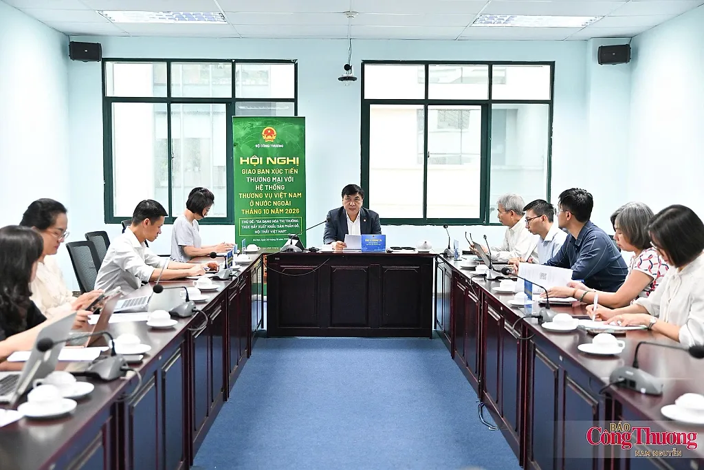 Hội nghị giao ban xúc tiến thương mại tháng 10/2026