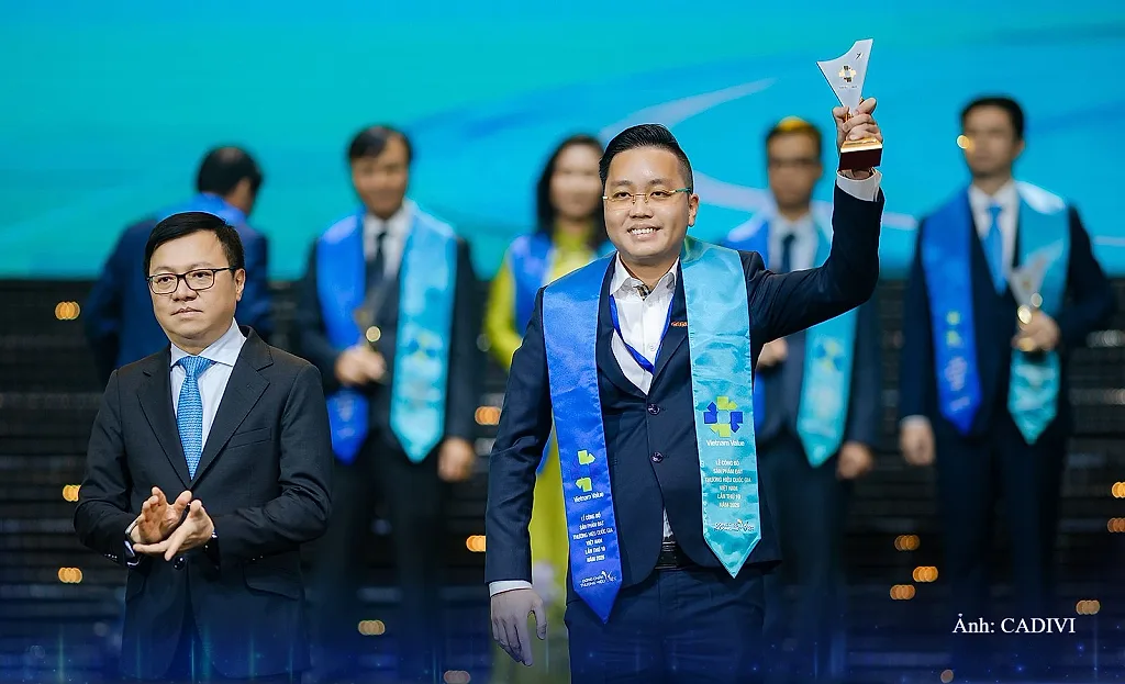 CADIVI 20 năm liên tiếp đạt Thương hiệu quốc gia