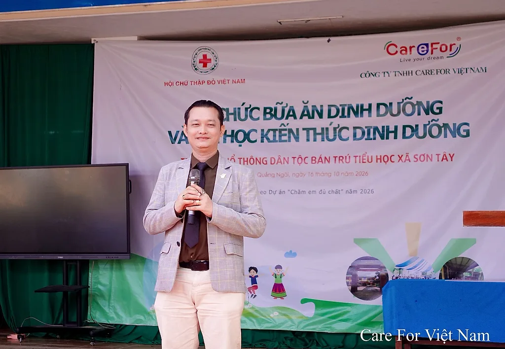 Chương trình 'Chăm em đủ chất' đến với 638 học sinh tại 3 tỉnh Phú Thọ, Lâm Đồng và Quảng Ngãi