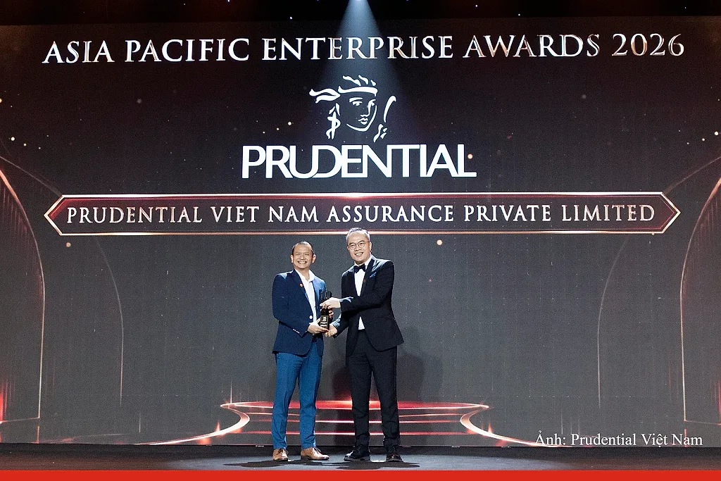 Prudential Việt Nam được vinh danh hai hạng mục giải thưởng APEA 2026