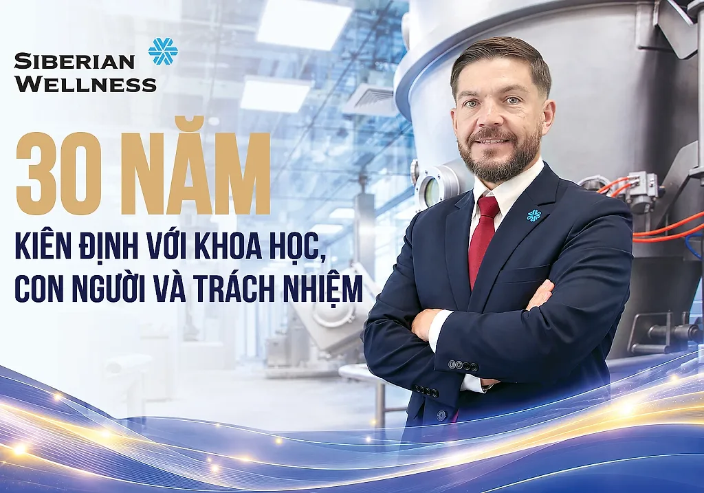 Siberian Wellness 30 năm kiên định với khoa học, con người và trách nhiệm