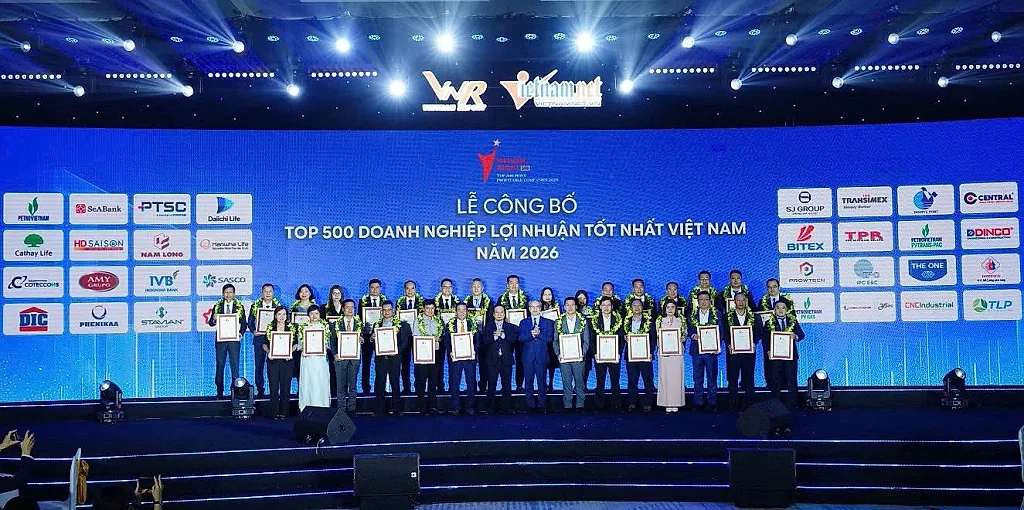 Vinh danh doanh nghiệp lợi nhuận tốt nhất và uy tín Việt Nam năm 2026